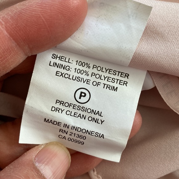 Mori Lee bridesmaid dress. Midi Flutter Sleeve Chiffon Dress - STYLE #21704 - Picture 15 of 16